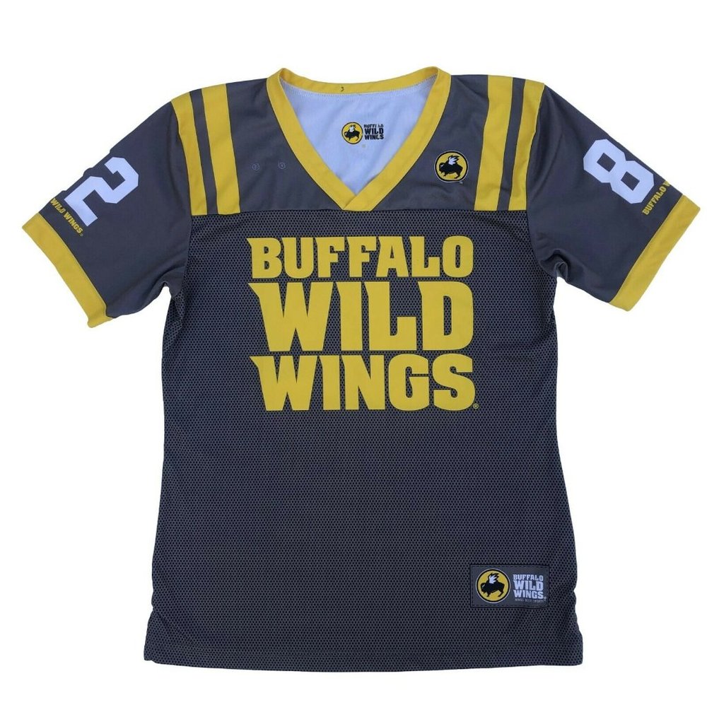 Buffalo Wild Wings Jersey Uniform Top Shirt